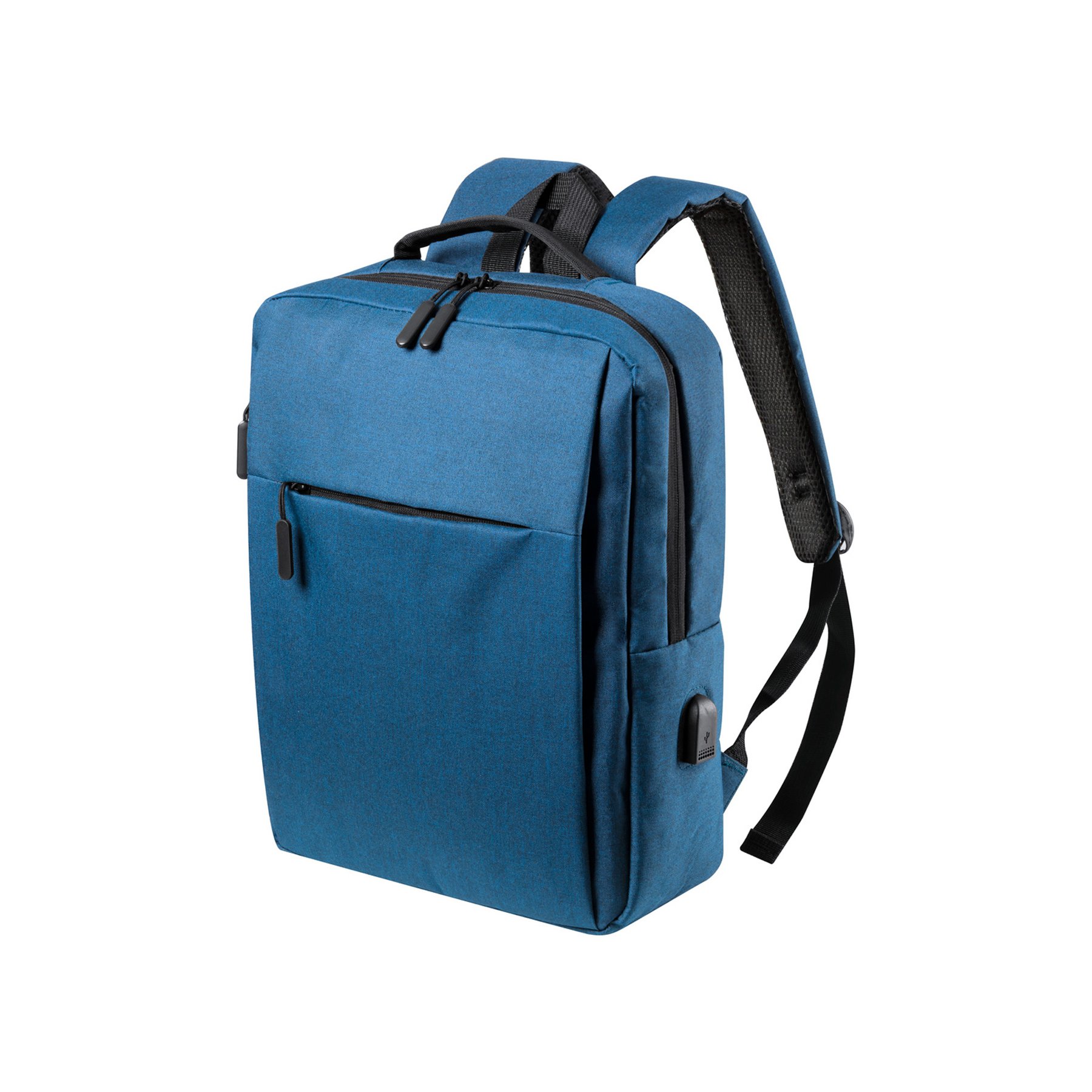 Cool Laptop Backpack Prikan, 15.6'', polyester, blue