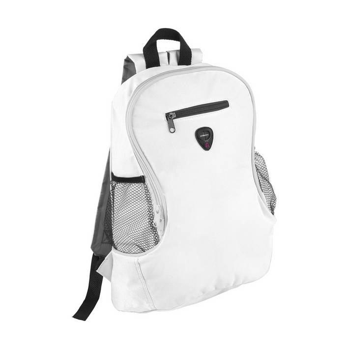 Cool Backpack Saturn, 600D polyester, white