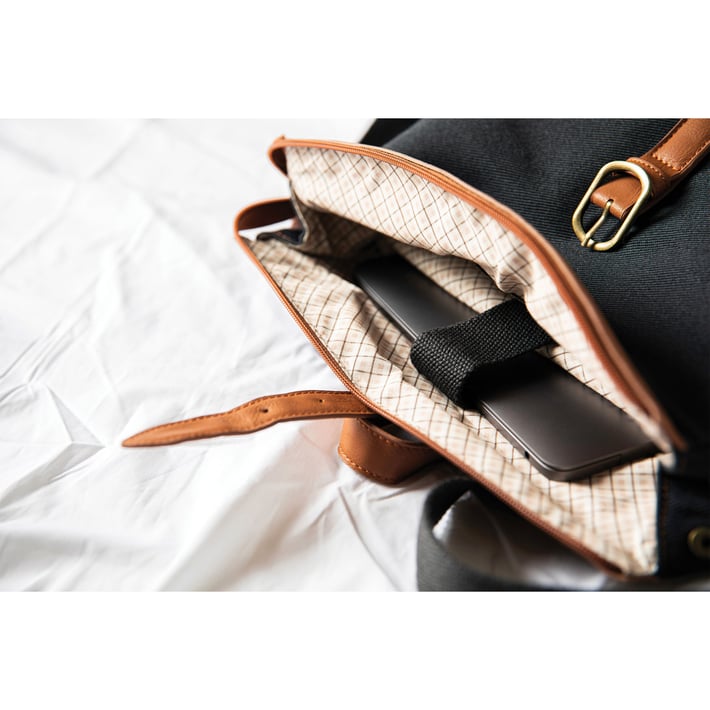 Раница Vinga Sloane, рециклиран полиестер, 13 L, сива