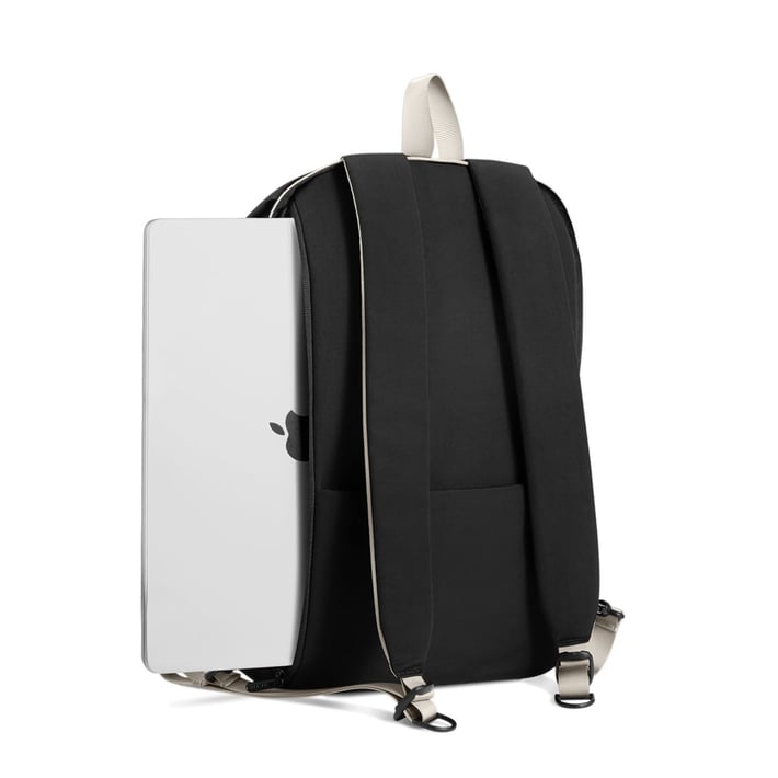 XD Backpack Design Switch, reversible, 16'', 22 L, beige and black