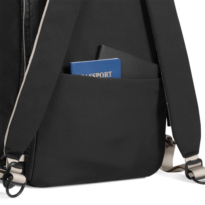 XD Backpack Design Switch, reversible, 16'', 22 L, beige and black