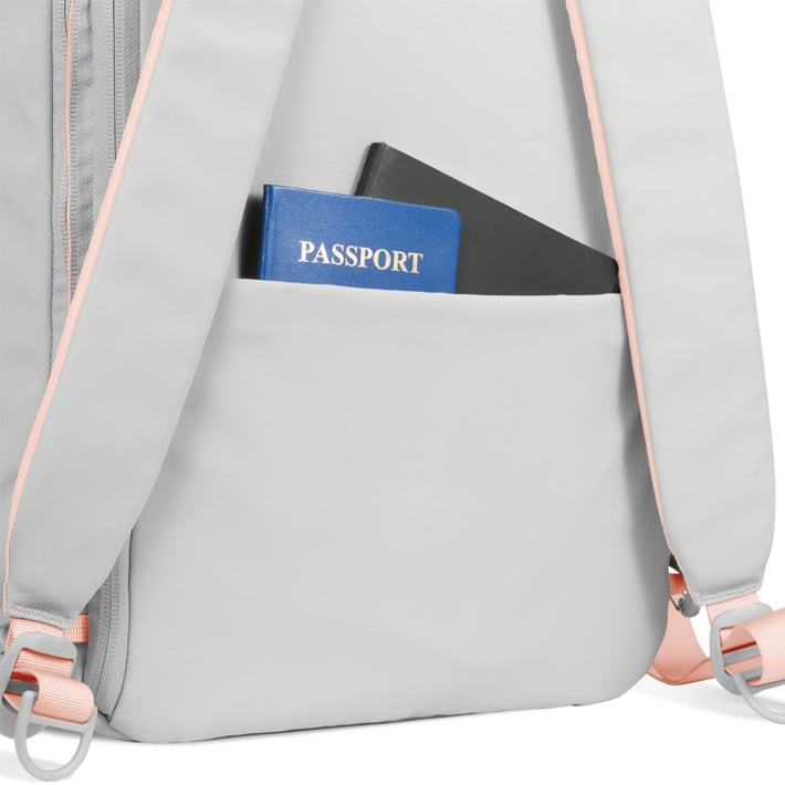 XD Backpack Design Switch, reversible, 16'', 22 L, grey and pink