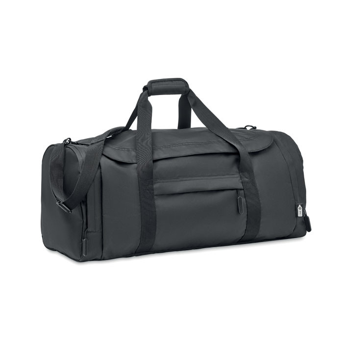 More Than Gifts Duffle bag Valley, with cooler pocket, 300D polyester, black