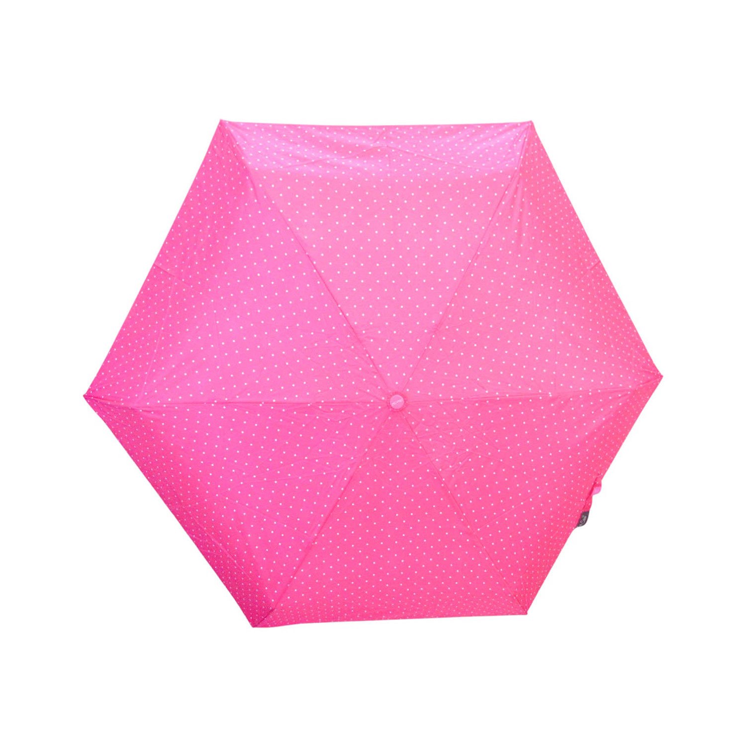 Empire Superstar Umbrella, folding, with cover, polka dots, assorted