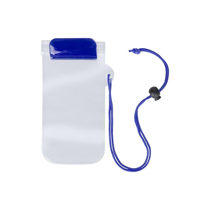 Phone case Wapro, 95 x 230 mm, transparent, blue