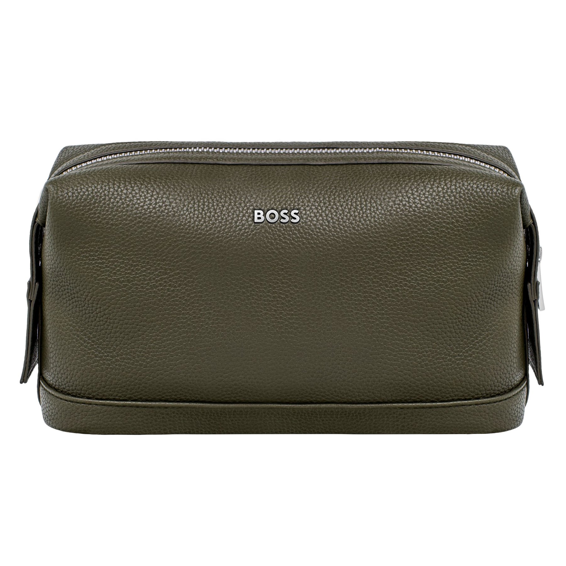 Hugo Boss Wash bag Classic Grained, green