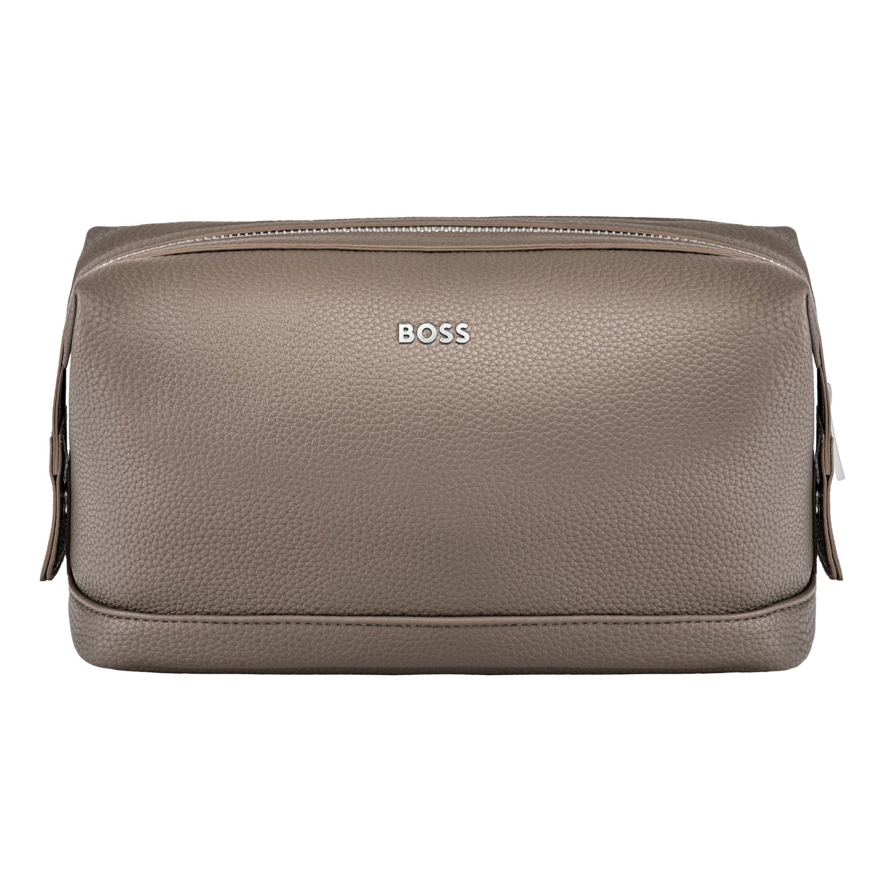 Hugo Boss Wash bag Classic Grained, brown