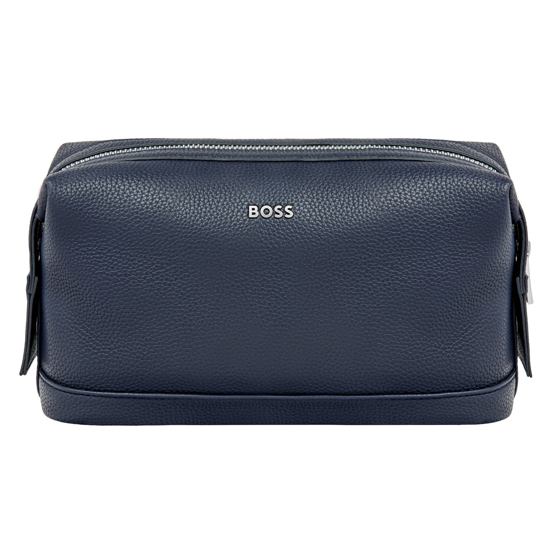 Hugo Boss Wash bag Classic Grained, dark blue