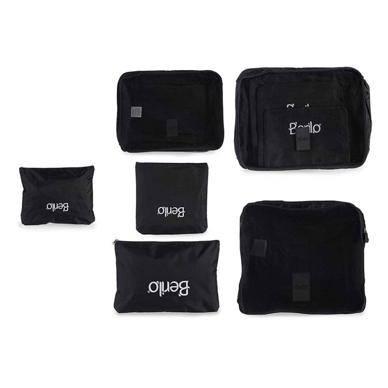 Luggage organizer Berilo, 6 pcs