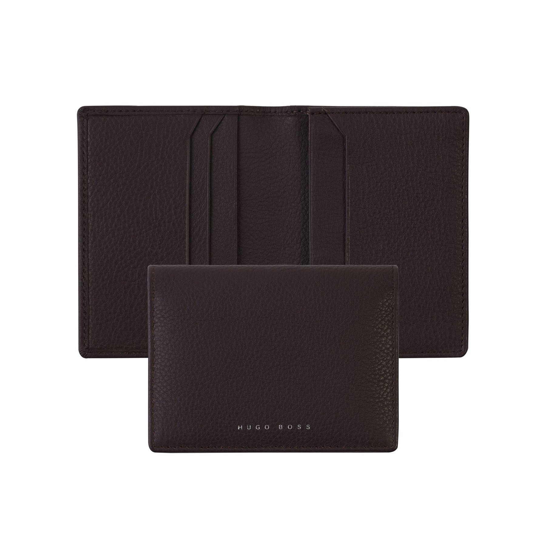 Hugo Boss Card Holder Storyline, dark red
