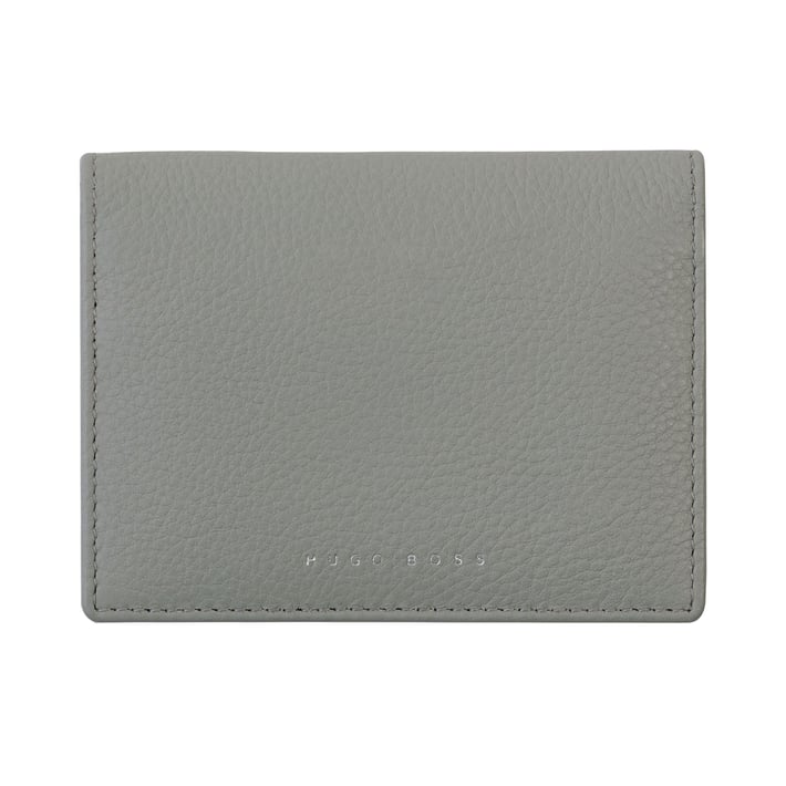 Hugo Boss Калъф за карти Storyline, светлосив