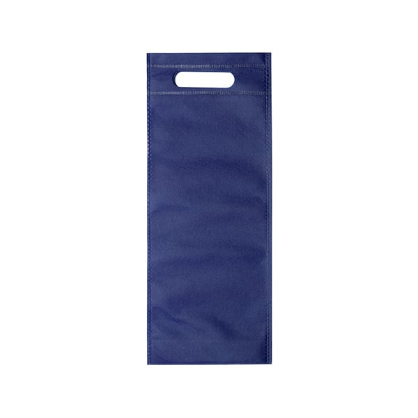 Cool Wine bag Varien, non-woven fabric, 16 x 40 x 6.5 cm, blue