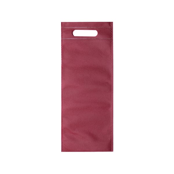 Cool Wine Bag Varien, nonwoven fabric, 16 x 40 x 6.5 cm, burgundy