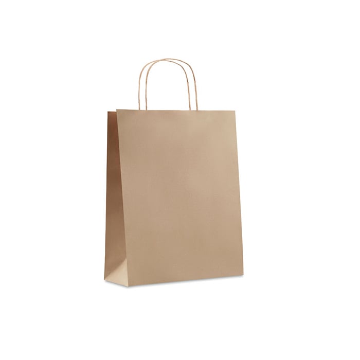 More Than Gifts Paper bag Paper Tone, size M, 25 x 11 x 32 cm, brown