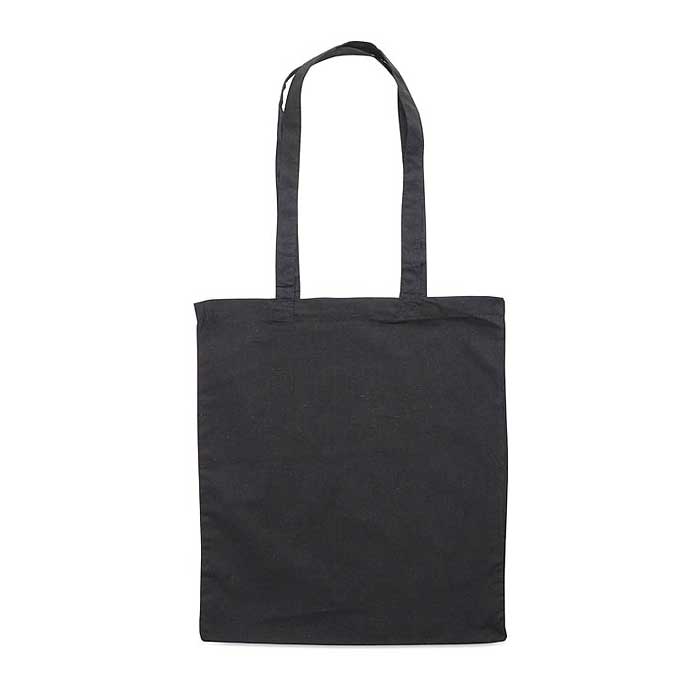 More Than Gifts Shopping Bag Cottonel, 100% Cotton, Black