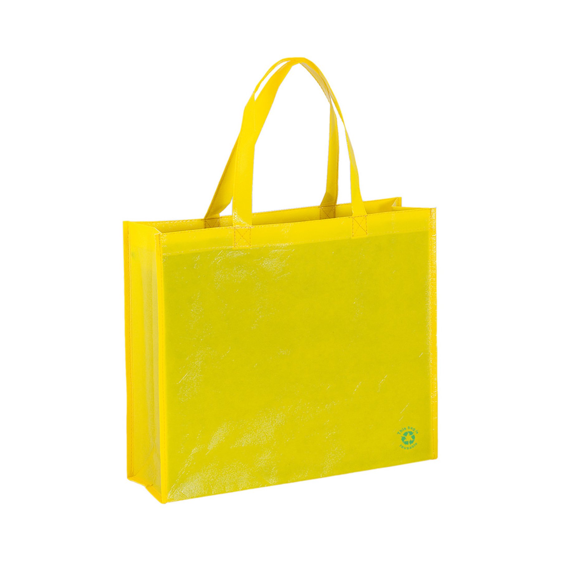 Cool Bag Flubber, non-woven fabric, 40 x 35 x 13 cm, yellow