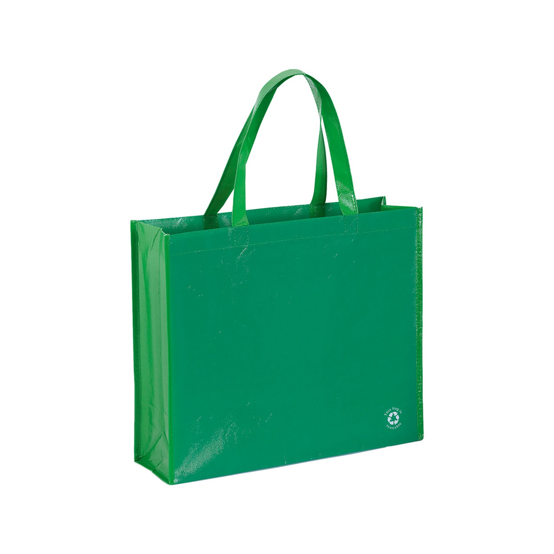 Cool Bag Flubber, nonwoven textile, 40 x 35 x 13 cm, green