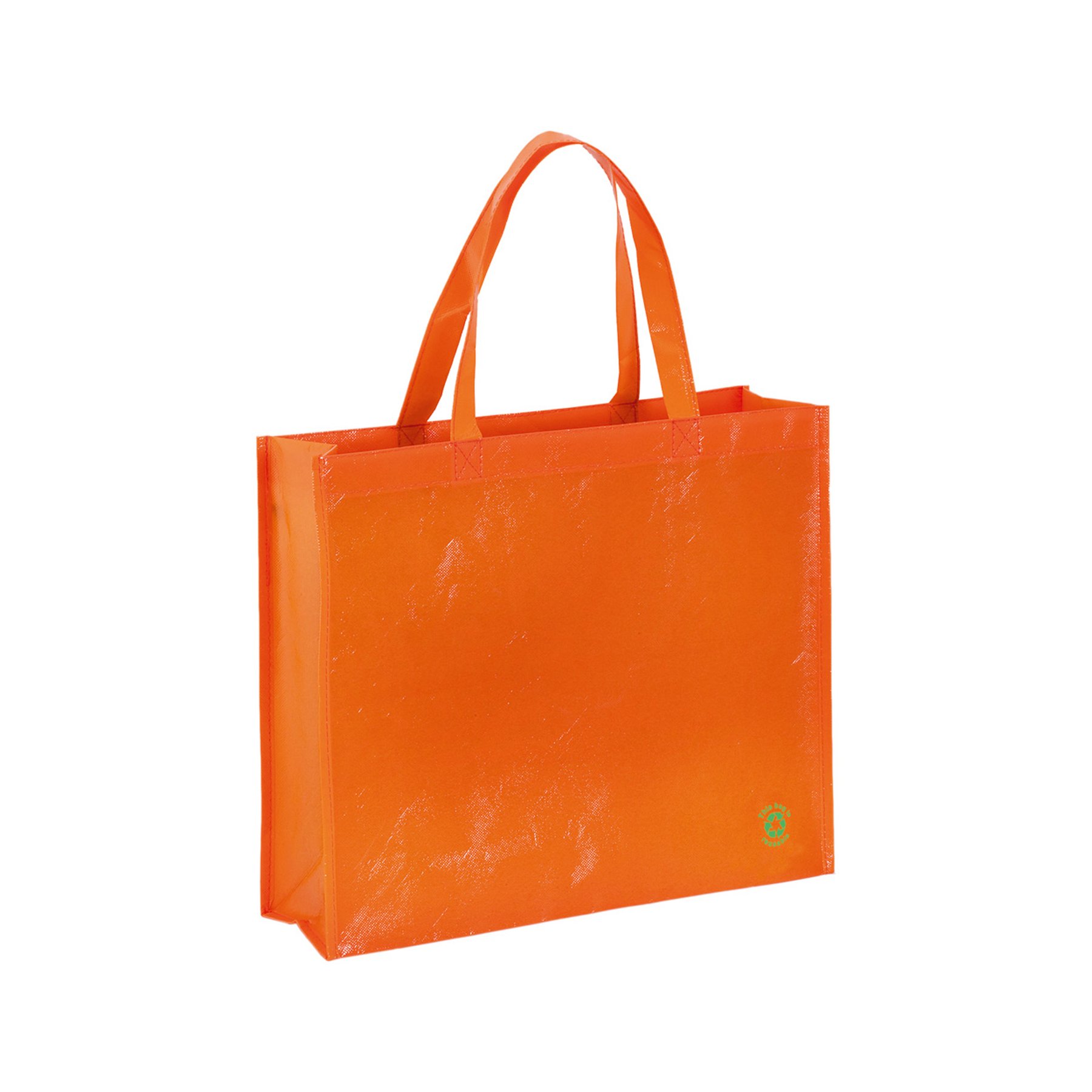Cool Tote bag Flubber, non-woven, 40 x 35 x 13 cm, orange