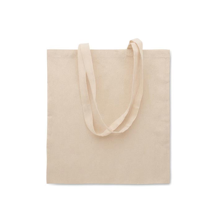 More Than Gifts Bag Shoppi, with long handles, 70% cotton, 380 x 420 mm, beige