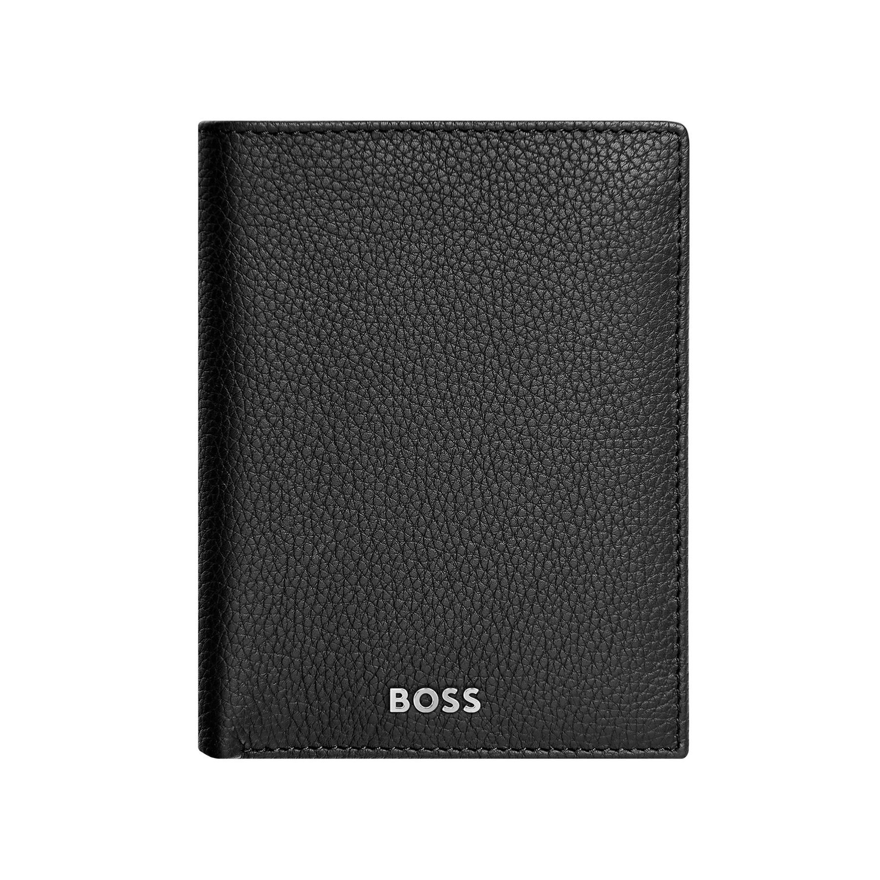 Hugo Boss Wallet Classic Grained, vertical, with flap, black