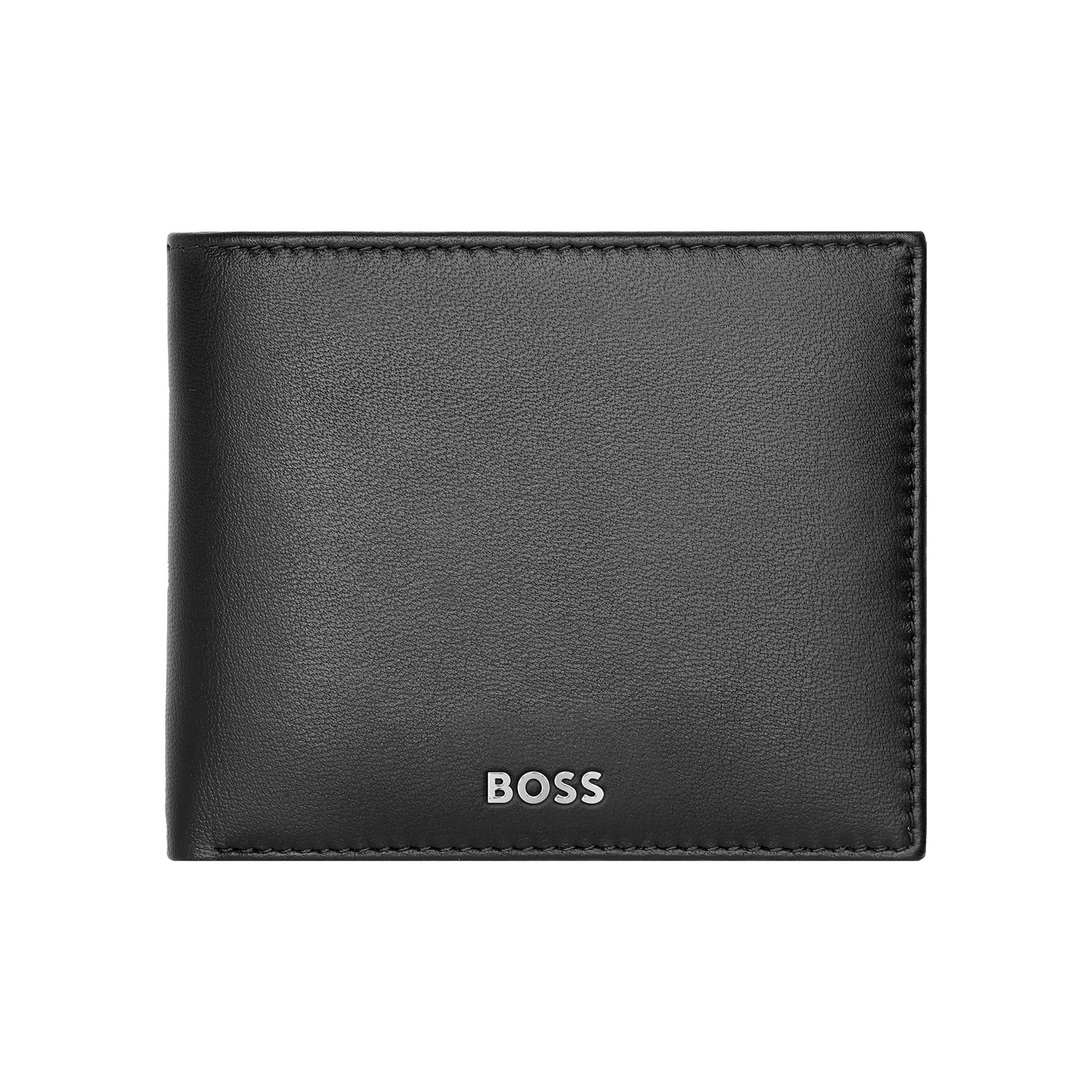 Hugo Boss Wallet Classic Smooth, with flap, black