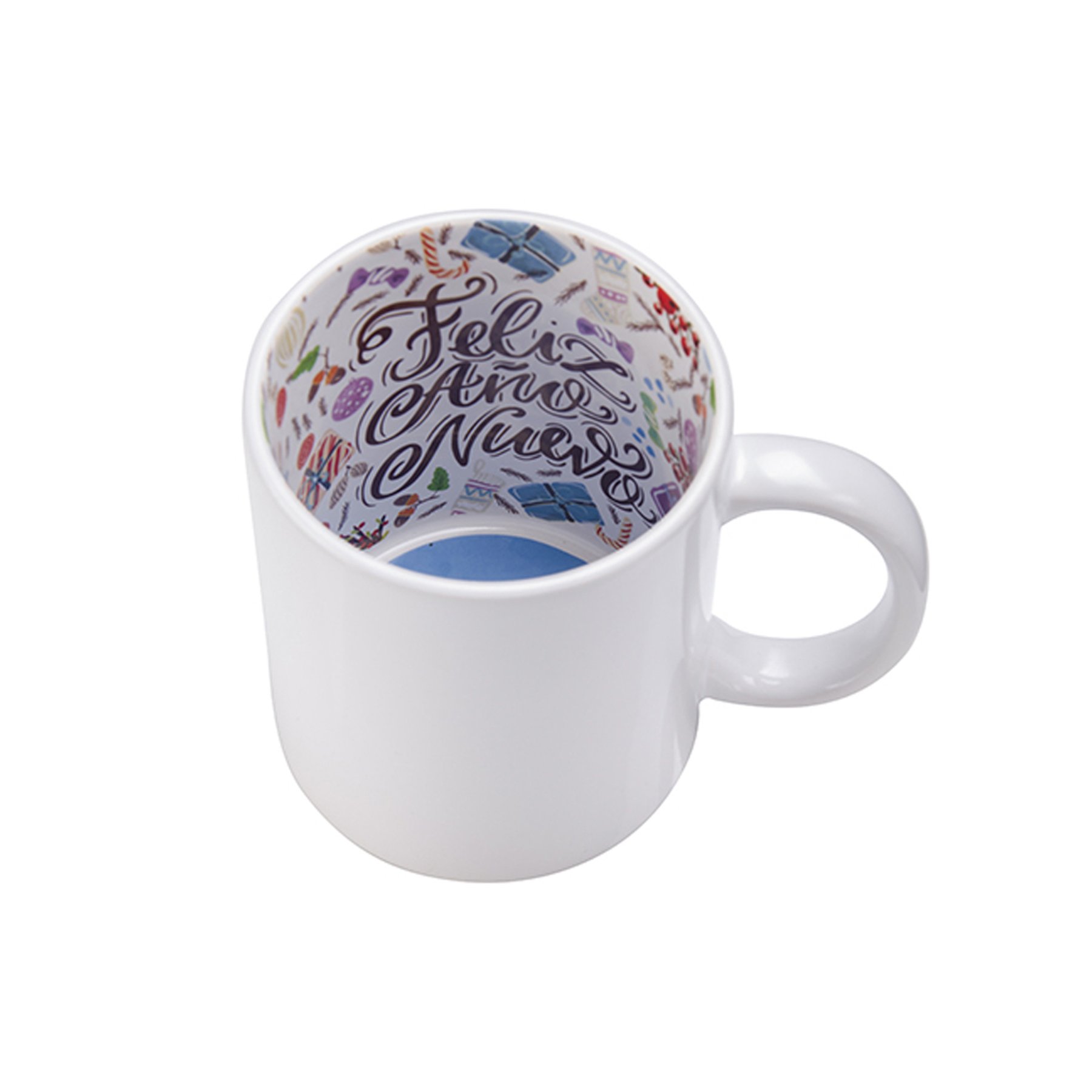 BESTSUB Sublimation Mug Motto – Happy New Year, 330 ml