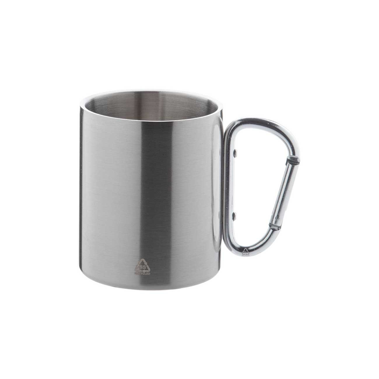 Cool Travel mug Odisha, double wall, 300 ml, silver