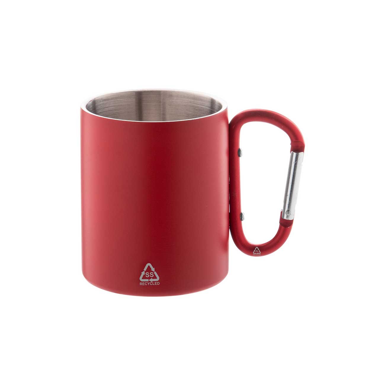 Cool Travel Mug Odisha, Double-Walled, 300 ml, Red