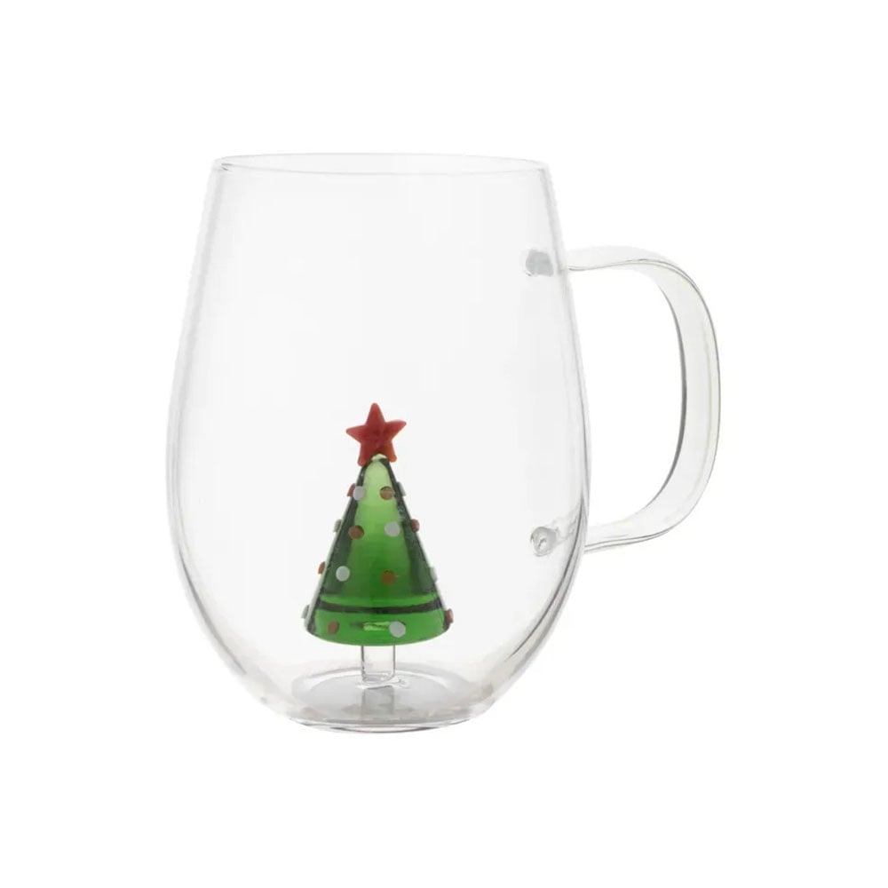 3D mug More Than Gifts Sjonsta, borosilicate glass, with handle, 550 ml
