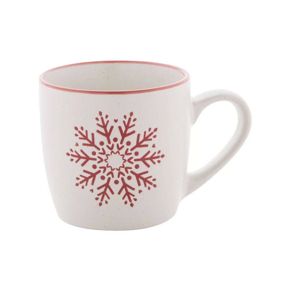Mug More Than Gifts Snoflinga, snowflakes, ceramic, 320 ml