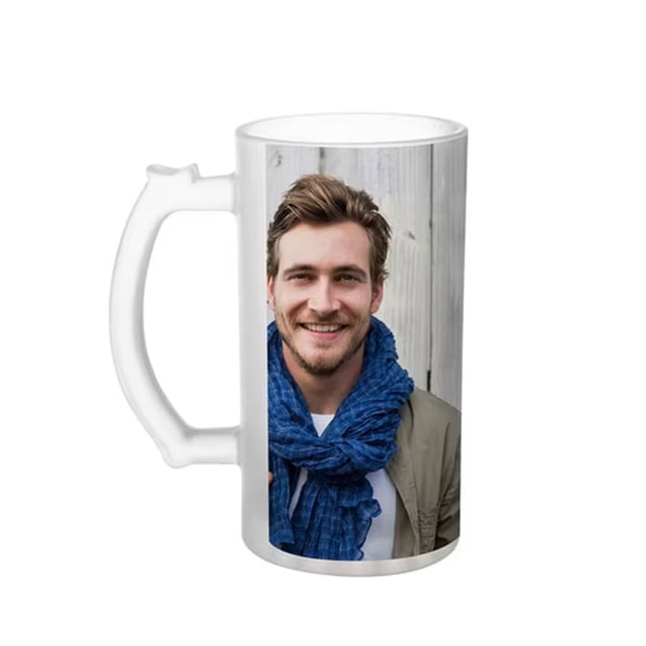 BESTSUB Халба за бира, матова, 470 ml