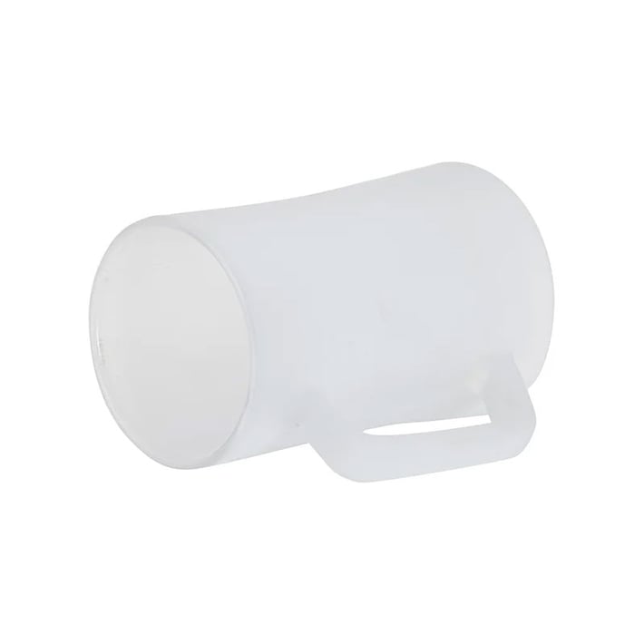 BESTSUB Халба за бира, стъклена, матова, 360 ml