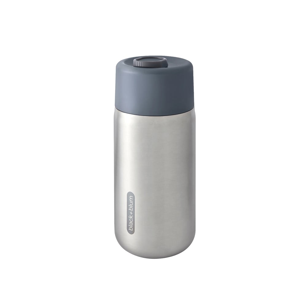 Thermal mug Black+Blum, lockable, 340 ml, grey