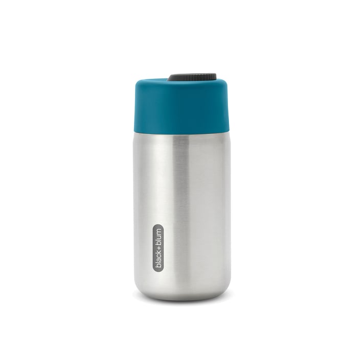 Thermal mug Black+Blum, lockable, 340 ml, turquoise