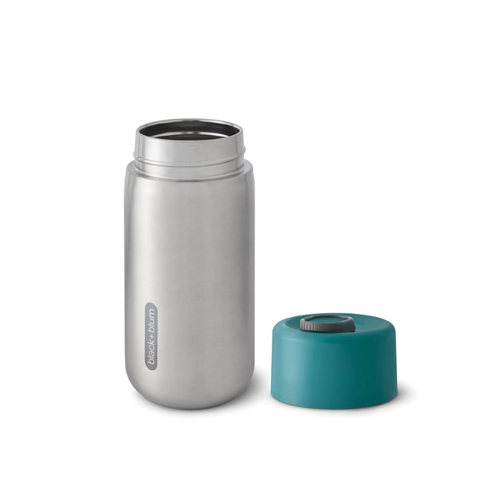 Thermal mug Black+Blum, lockable, 340 ml, turquoise