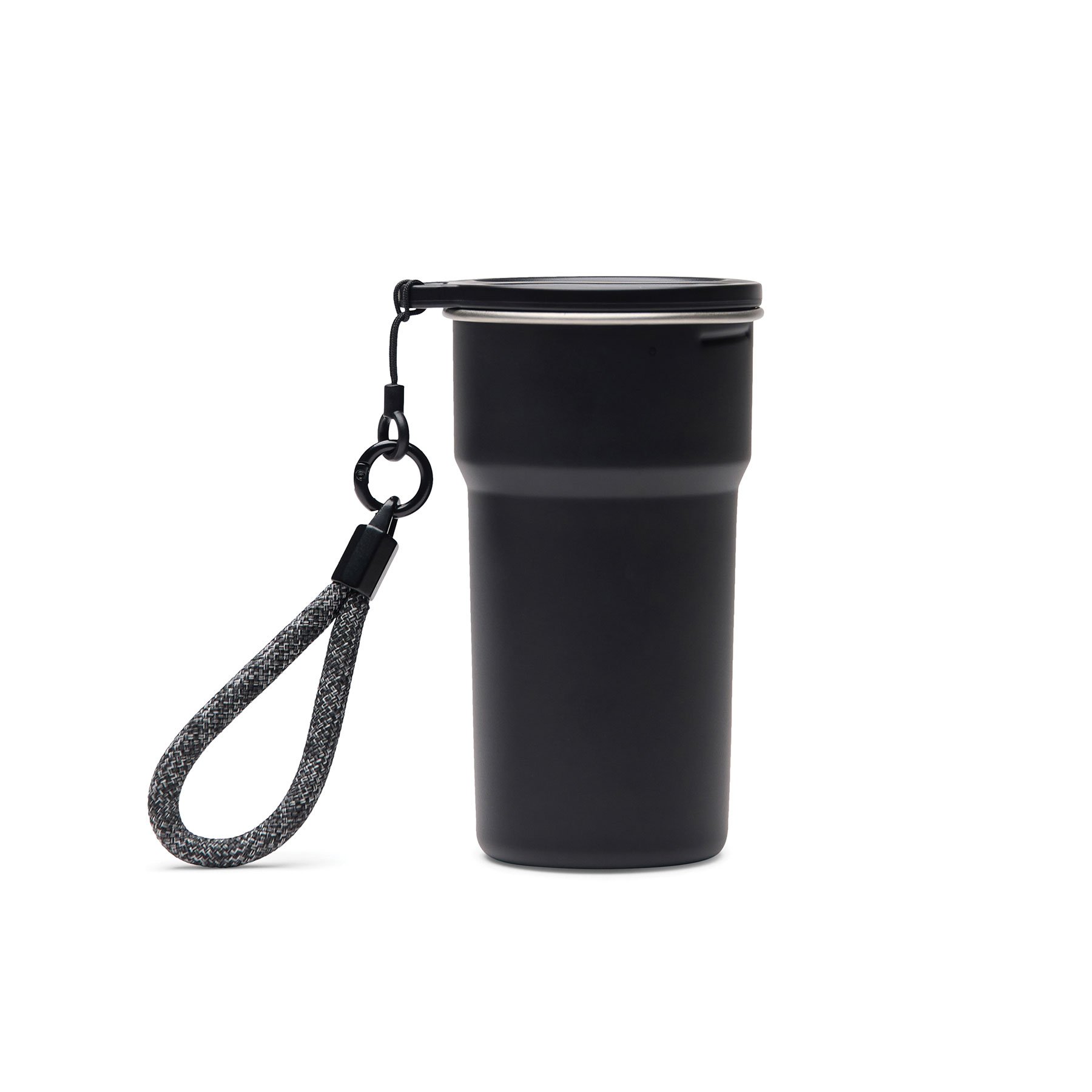 Set of cups Vinga, with loop and lid, 450 ml, in a box, 4 pcs