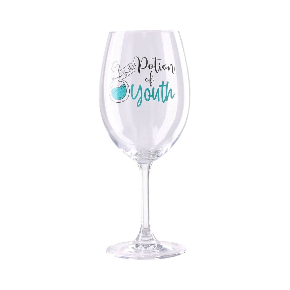 Takk Mood Wine Glass, Potion of Youth, Glass, 300 ml