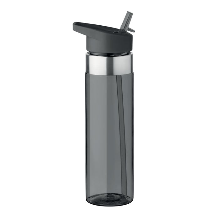 More Than Gifts Bottle Sicilia, tritan, 650 ml, transparent grey