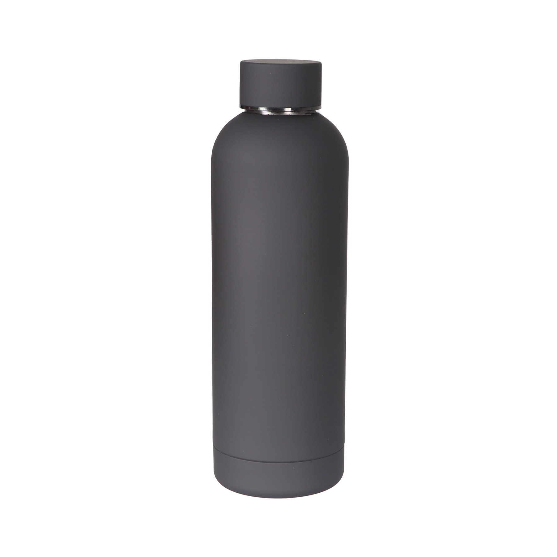 Bottle Top, metal, 6.5 x 24 cm, black, 500 ml