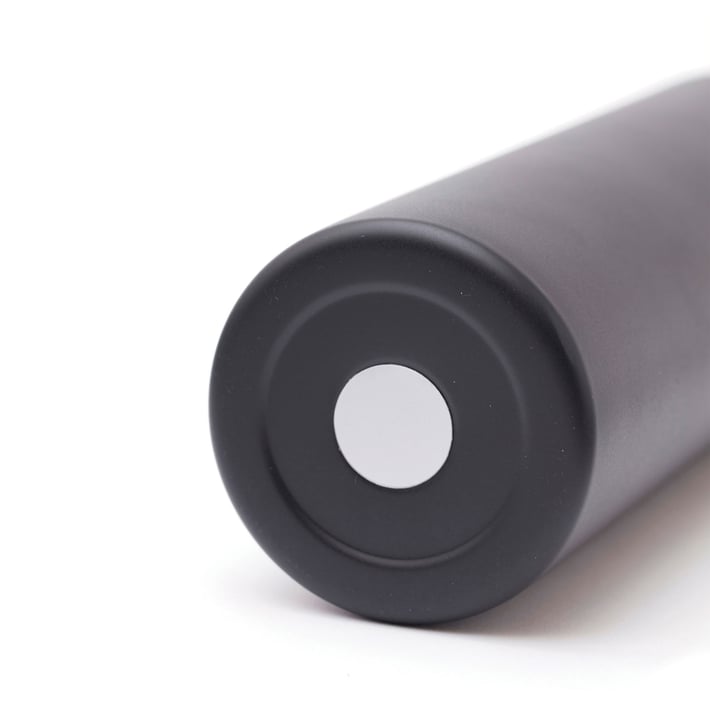 Термос Vinga, двустенен вакуум, 1 L, черен