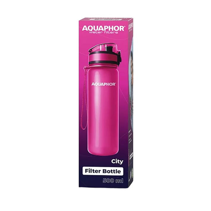 AQUAPHOR CITY BOTTLE TRITAN FILTERING 500 ML POWDER
