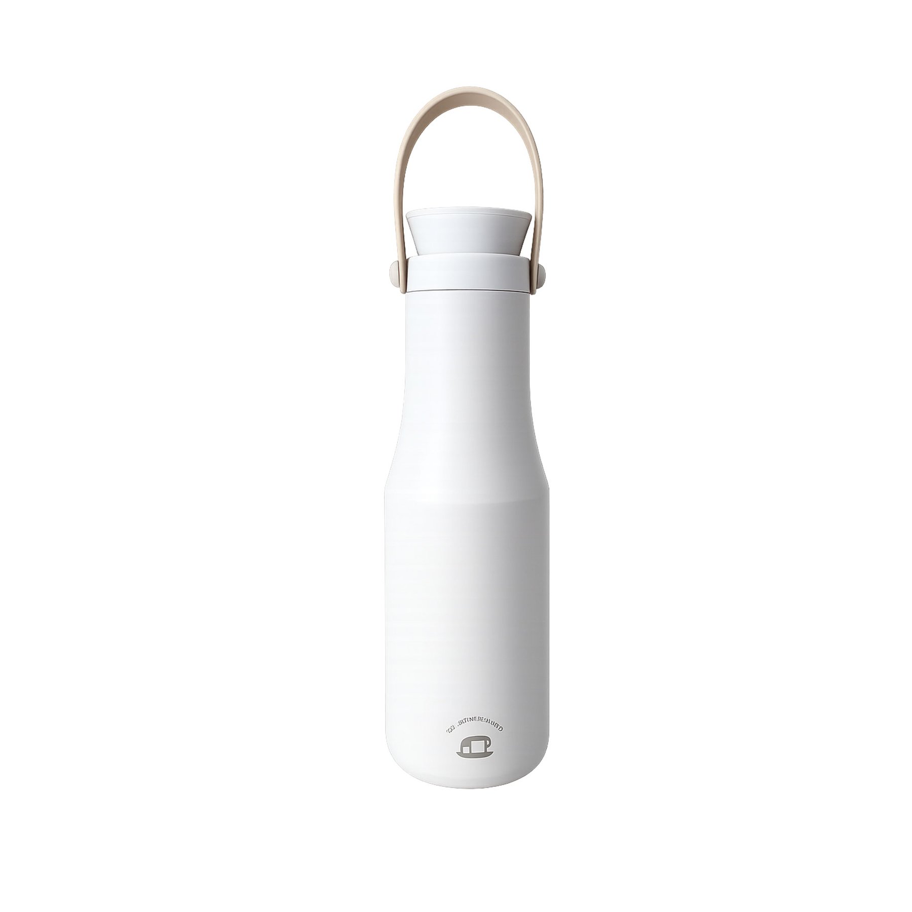 VINTAGE DOUBLE-WALLED STAINLESS STEEL BOTTLE 470ML WHITE