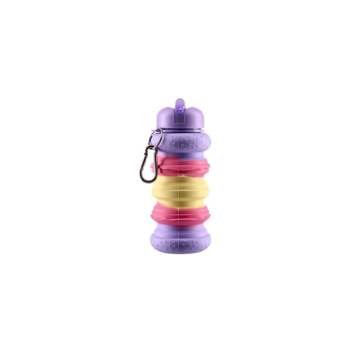 Takk Roby Bottle, foldable, 550 ml, pastel colours, assorted, 1 pc