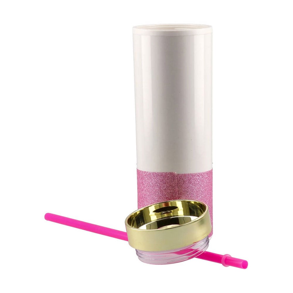 Takk Style Trend Bottle, with straw, 470 ml, assorted