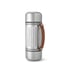 Black+Blum Explorer Thermos, with 2 cups and handle, 1 L, stainless steel