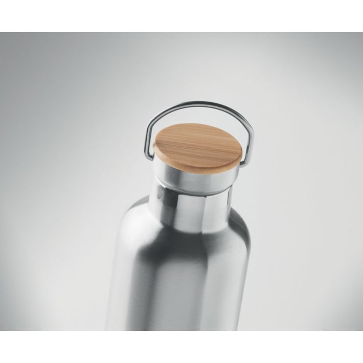 More Than Gifts Термос Helsinki, двустенен вакуум, 1 L, сребрист