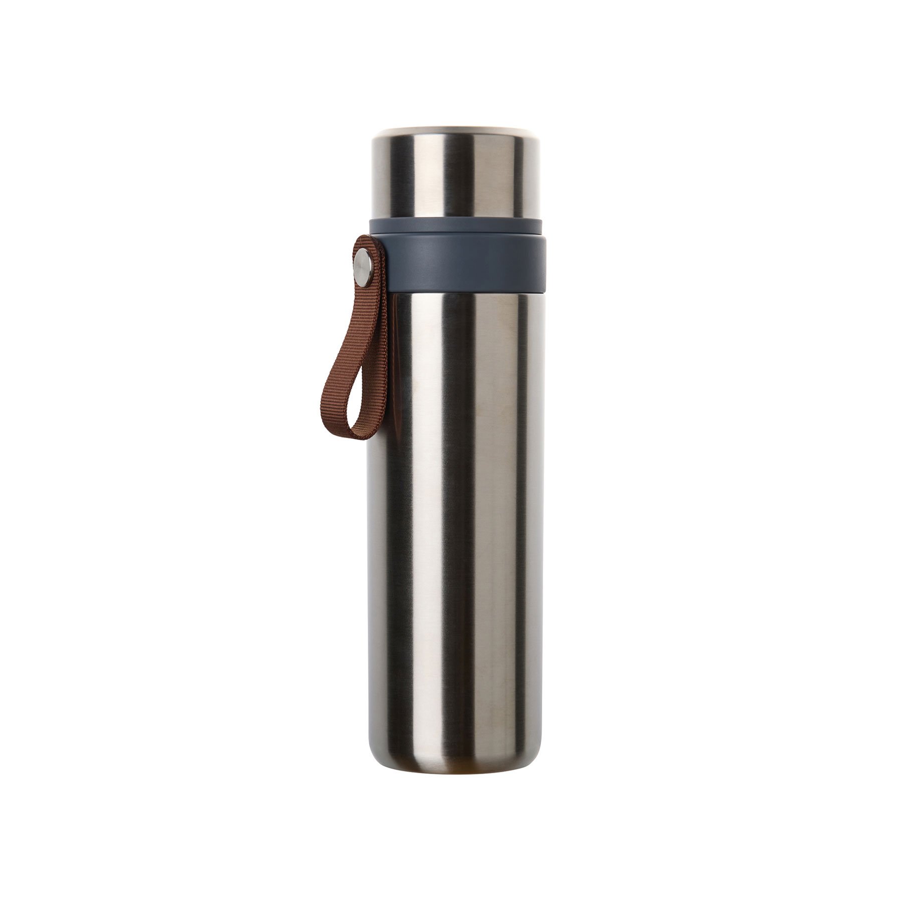 Thermos Vinga Tono, with double cup, 750 ml, stainless steel