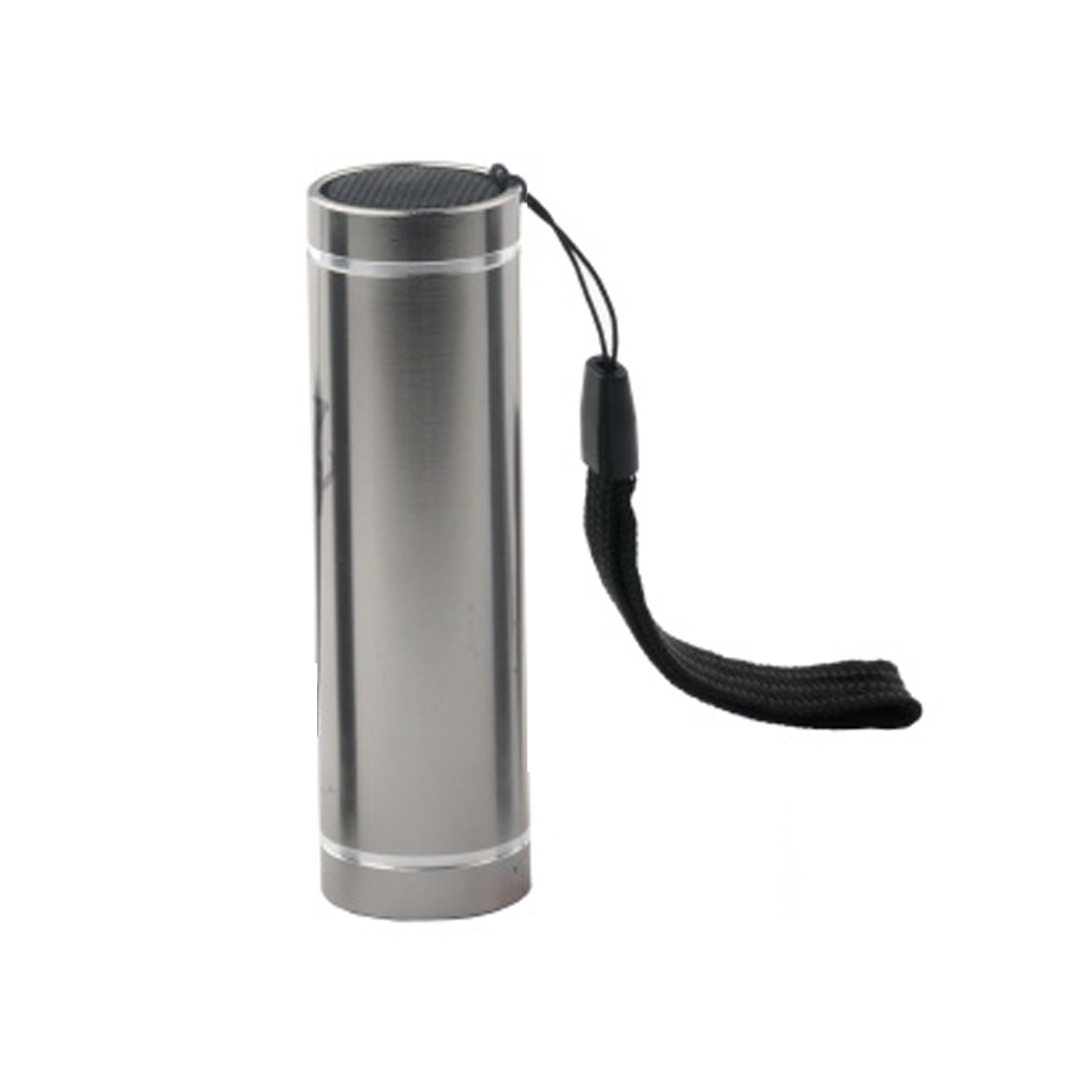 Flashlight Flashy, recycled aluminum, silver