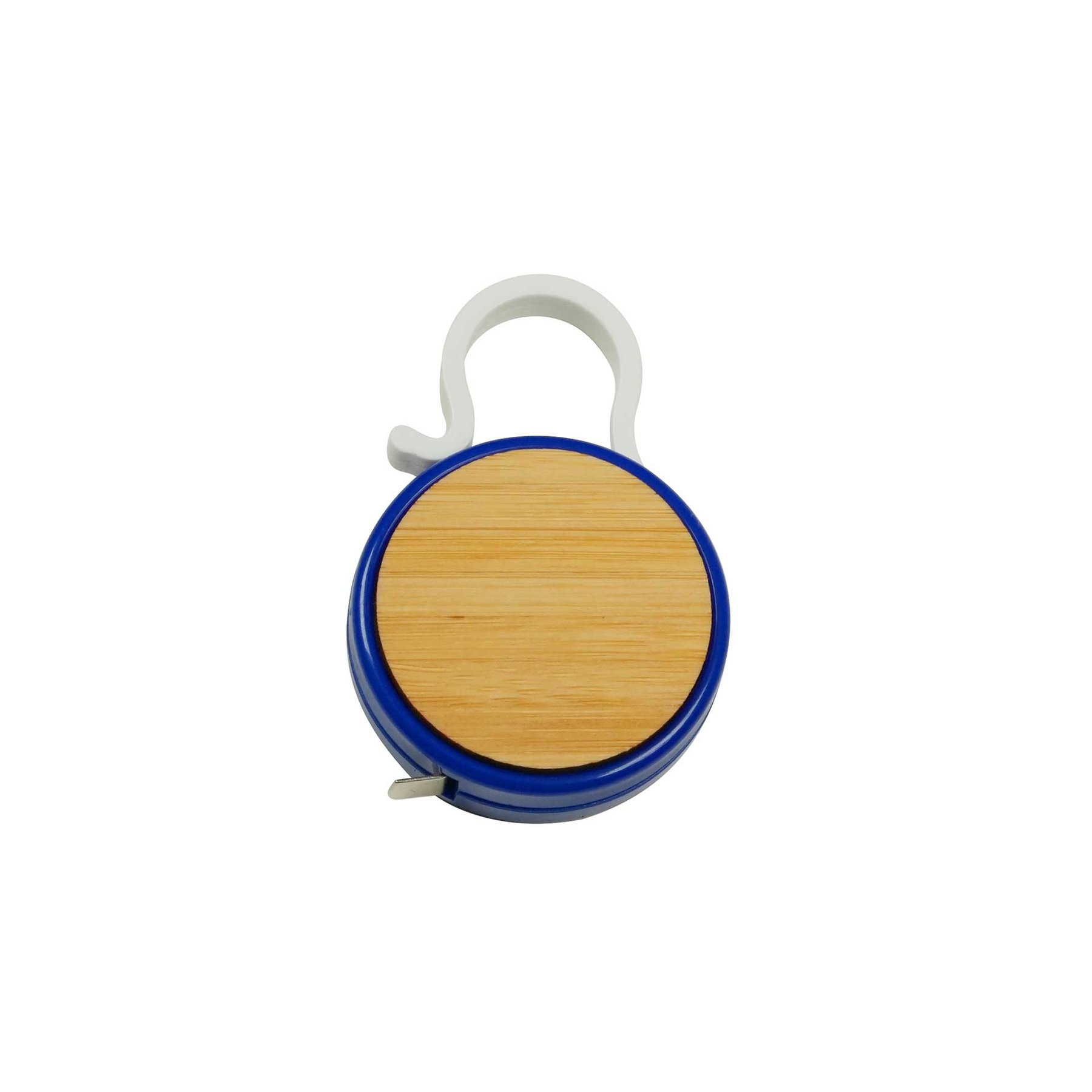 Measuring tape Meter, bamboo, 1 m, blue