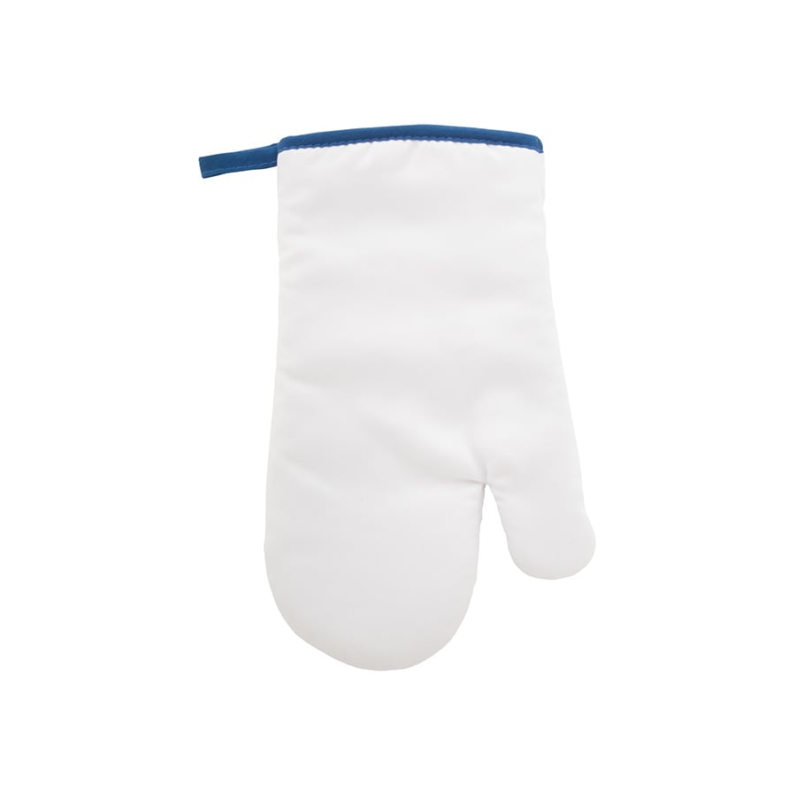 Kitchen oven glove Silax, 16.5 ? 28 cm, with blue trim